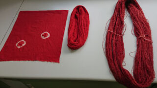 2025年1月30日(木)茜染めワークショップ開催報告（岡山） | つぎいろ