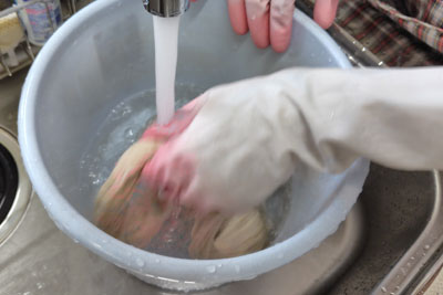 水洗い