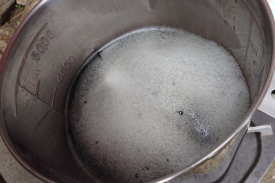 発酵煮染めアワアワ