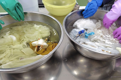 先媒染アルミ媒染