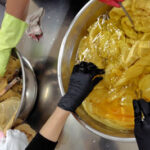 初心者向け草木染め体験風景